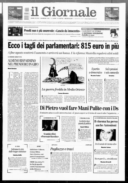 Il giornale : quotidiano del mattino